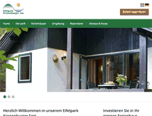 Tablet Screenshot of eifelpark-eks.de